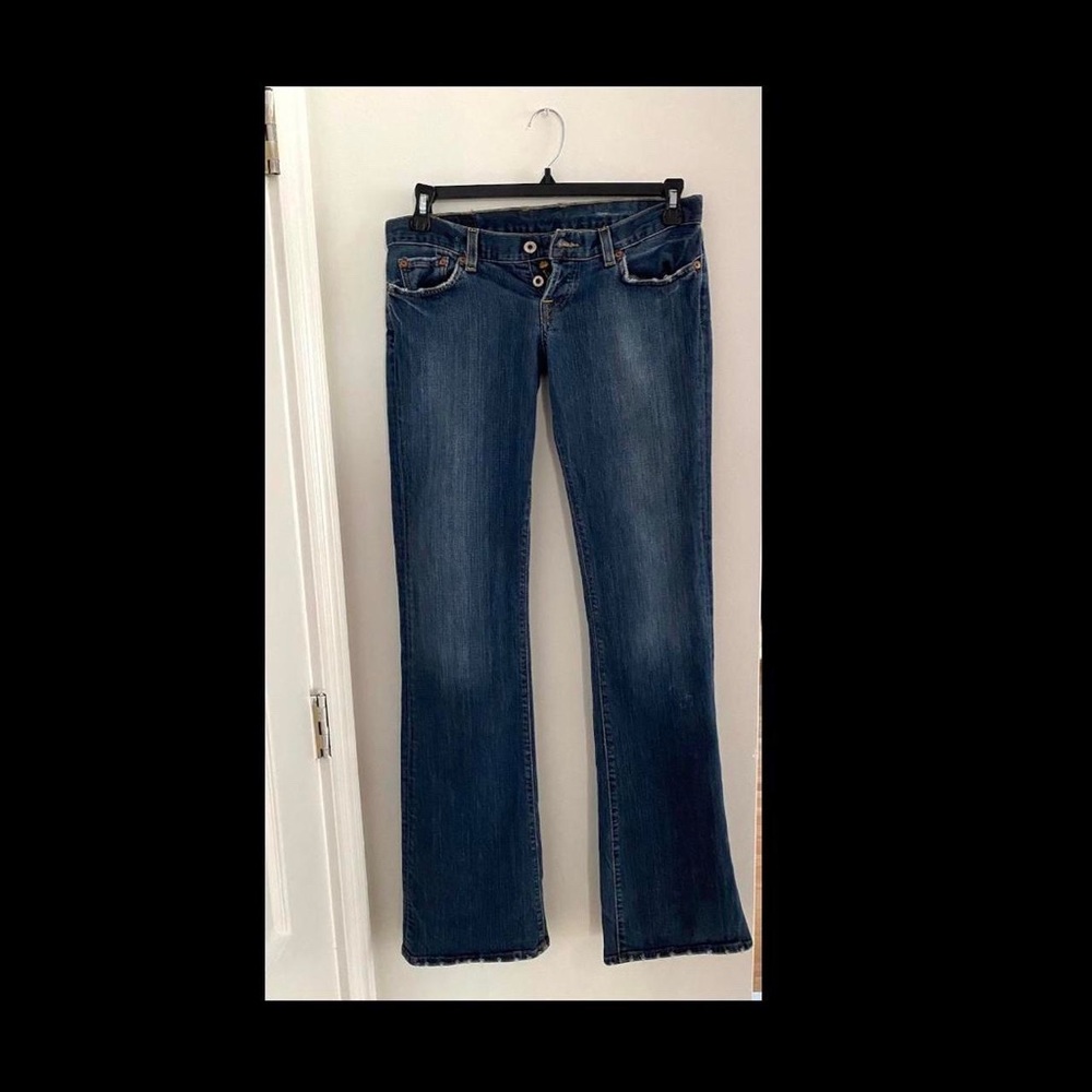 Low-Waisted Vintage Lucky Brand Dungarees